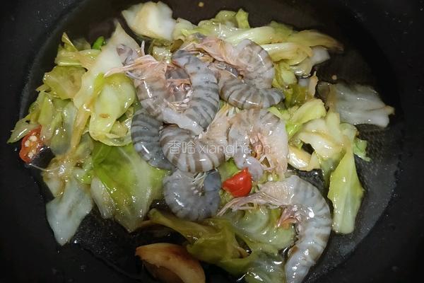 虾仁炒粉丝的做法图解3