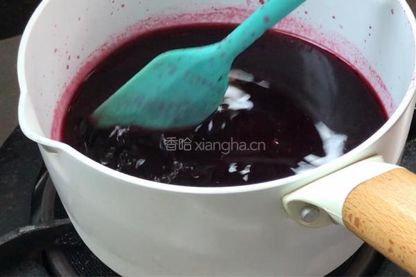 桑葚子酸奶冰粉的做法图解6
