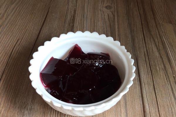 桑葚子酸奶冰粉的做法图解11