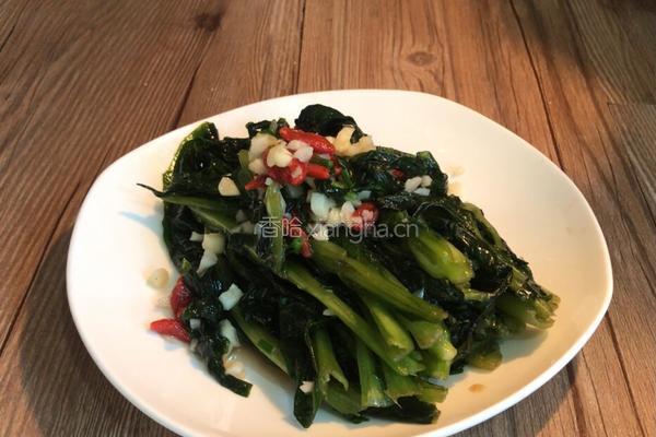 生拌苦麻菜的做法图解12