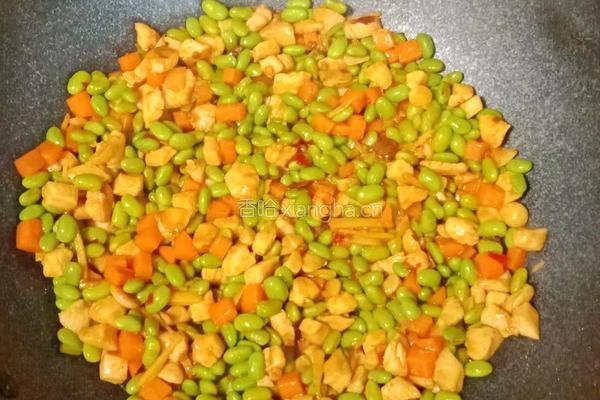 鸡丁炒毛豆米的做法图解16