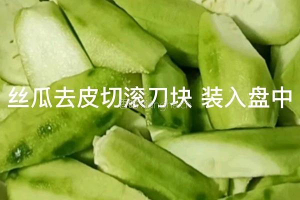 丝瓜炒猪肉的做法图解8