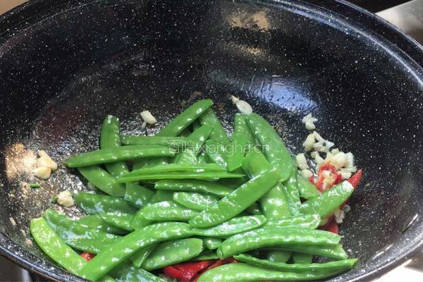 荷兰豆炒瘦肉的做法图解13