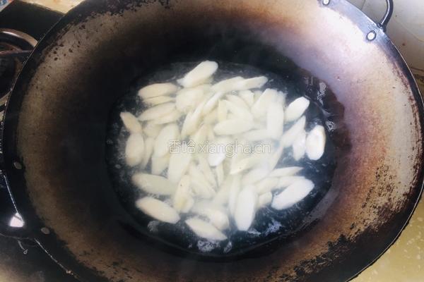 清炒山药的做法图解4