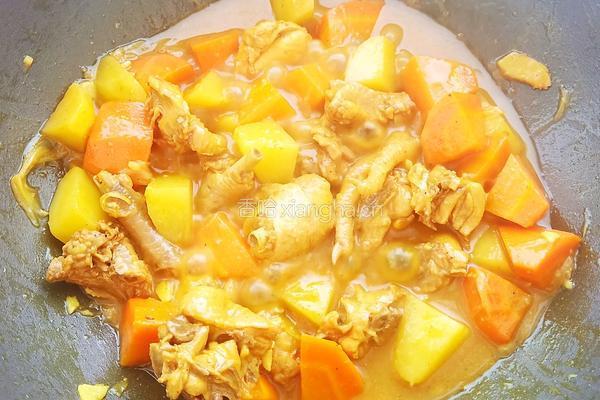 咖喱土豆鸡块的做法图解14