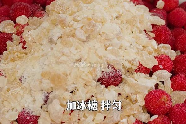 自家种的杨梅做成杨梅干杨梅冰棒 酸酸甜甜的做法图解2