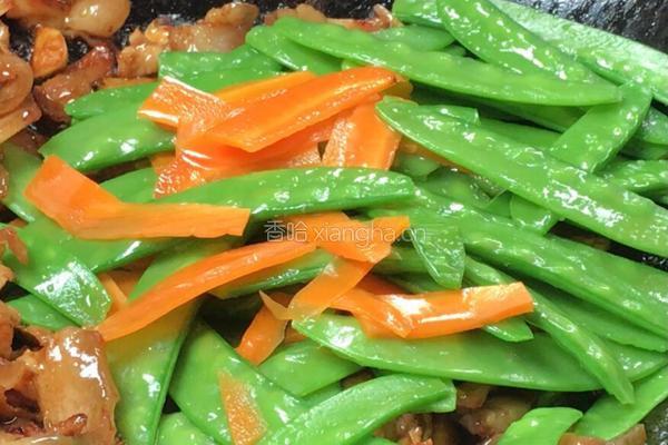 五花肉炒荷兰豆的做法图解14