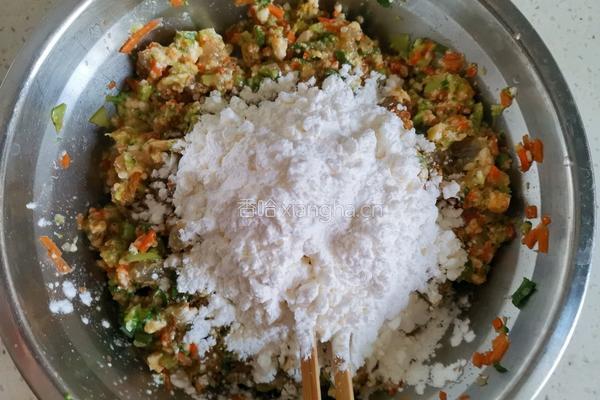 鲜虾蔬菜饼的做法图解13