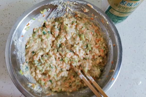 鲜虾蔬菜饼的做法图解14