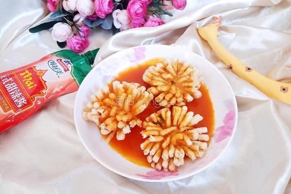 三朵金花之香炸杏鲍菇的做法图解12