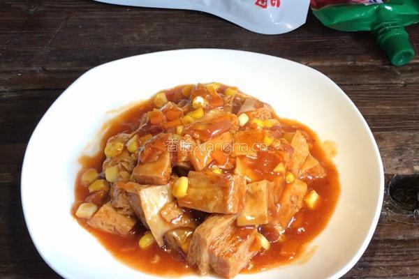 糖醋冻豆腐的做法图解14