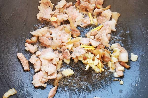 毛木耳炒肉的做法图解9