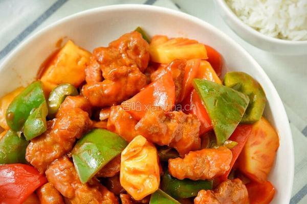 菠萝咕噜肉的做法图解10