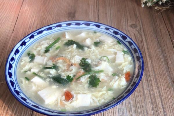 鸡蛋豆腐汤的做法图解14