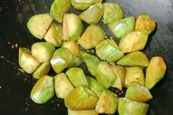 番茄烧茄子的做法图解6