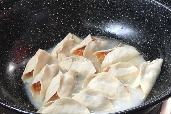 红萝卜牛肉锅贴的做法图解19