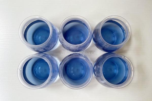 梦幻星空双层布丁的做法图解6