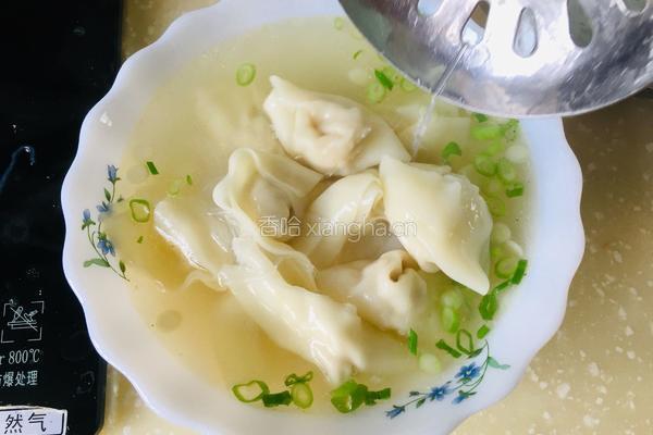 清汤鸡肉馄饨的做法图解9