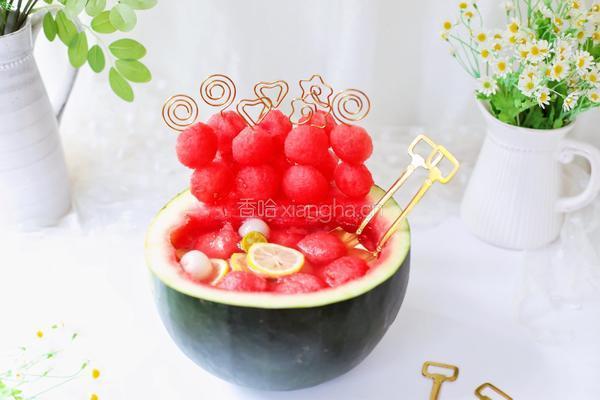 夏日西瓜气泡桶的做法图解9