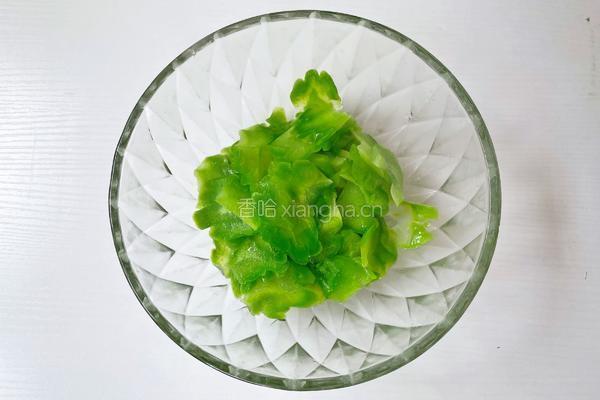 凉拌苦瓜的做法图解4