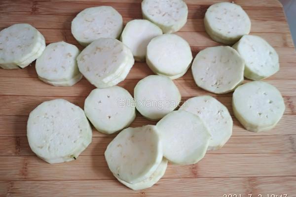 蒸茄盒的做法图解7
