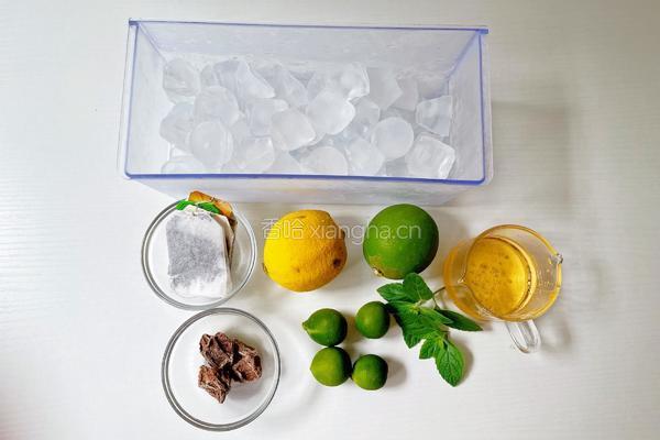 三款经典柠檬茶的做法图解1