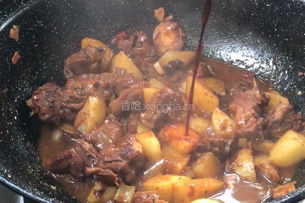 土豆烧鸭腿肉的做法图解17