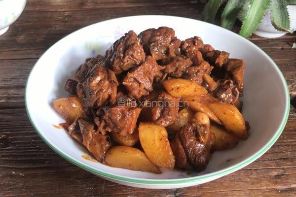 土豆烧鸭腿肉的做法图解18
