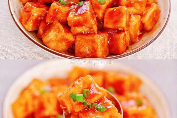 糖醋脆皮豆腐的做法图解3