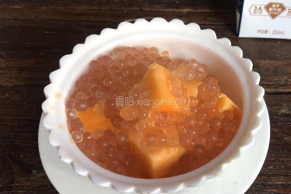 芒果西米露的做法图解9