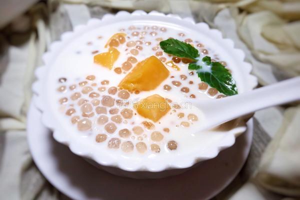 芒果西米露的做法图解13