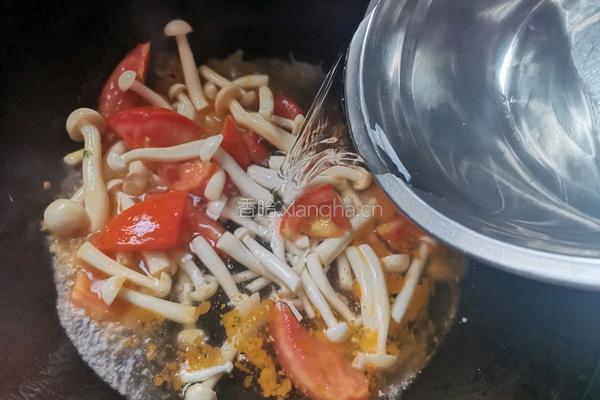 白玉菇豆腐汤的做法图解8