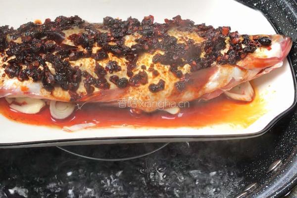 豆豉蒸白刁的做法图解8