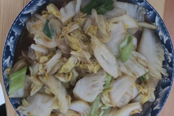 醋溜大白菜的做法图解6