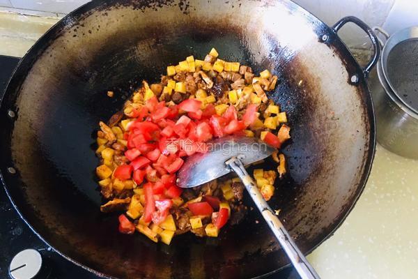 香菇牛肉荞面的做法图解6