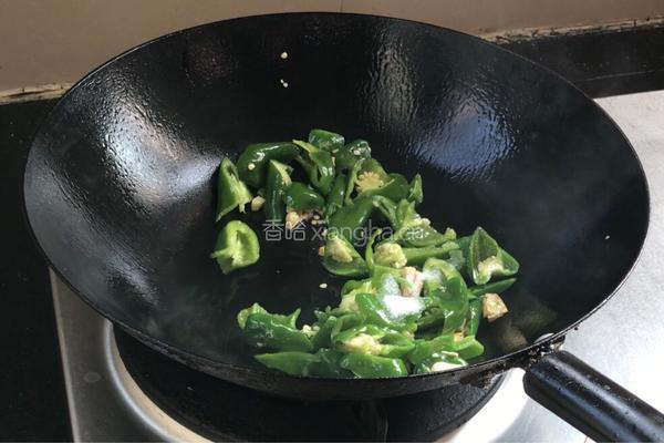 原始青椒炒茄子的做法图解6