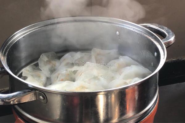 韭菜鸡蛋水晶饺的做法图解19