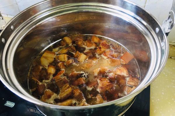 砂锅红烧肉炖豆腐的做法图解9