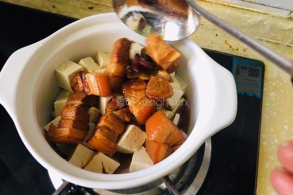 砂锅红烧肉炖豆腐的做法图解16