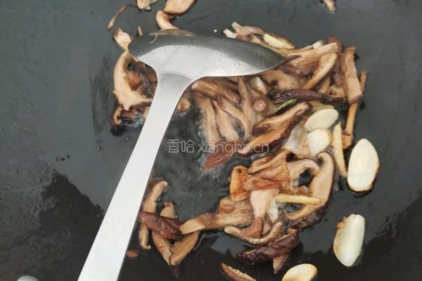 香菇青菜的做法图解4