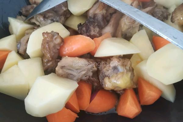 咖喱土豆鸡块的做法图解5