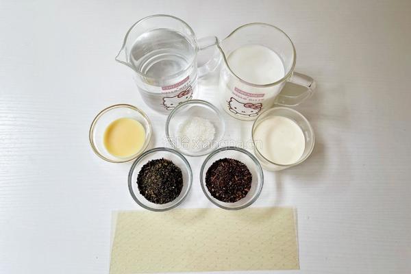 泰式奶茶撞奶的做法图解1