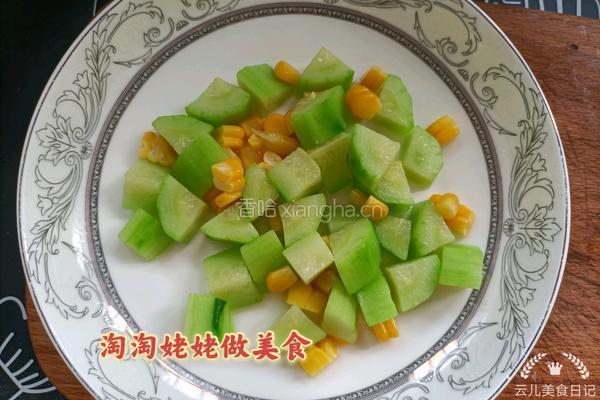番茄翡翠虾球家常做法的做法图解2