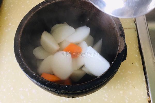 砂锅红烧牛腩炖萝卜的做法图解5