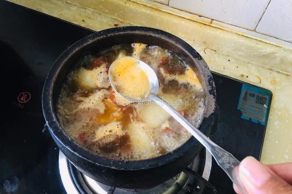 砂锅红烧牛腩炖萝卜的做法图解9