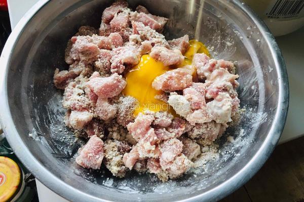 碗蒸小酥肉的做法图解3