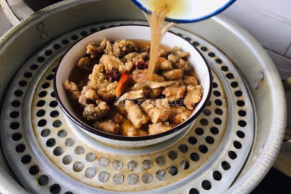 碗蒸小酥肉的做法图解9
