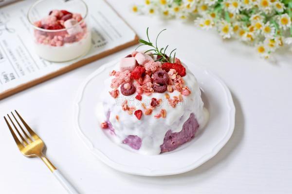 吐司版低卡芋泥蛋糕的做法图解10