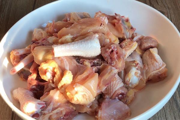 香菇土豆烧鸡的做法图解3