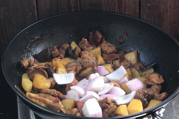 香菇土豆烧鸡的做法图解20